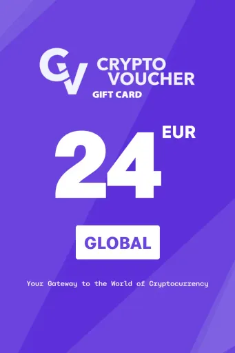 Crypto Voucher 24 EUR Gift Card (Global) - Digital Key