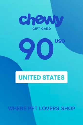Chewy 90 USD Gift Card (United States) - Digital Key