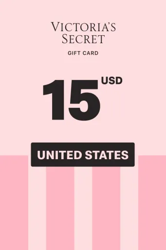 Product Image - Victoria's Secret Pink 15 USD Gift Card (United States) - Digital Key