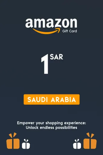 Amazon 1 SAR Gift Card (Saudi Arabia) - Digital Key