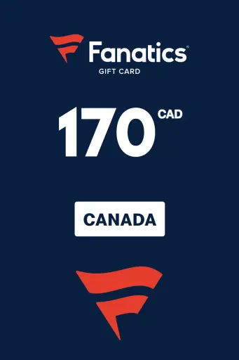 Fanatics 170 CAD Gift Card (Canada) - Digital Key