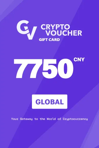 Crypto Voucher 7750 CNY Gift Card (Global) - Digital Key