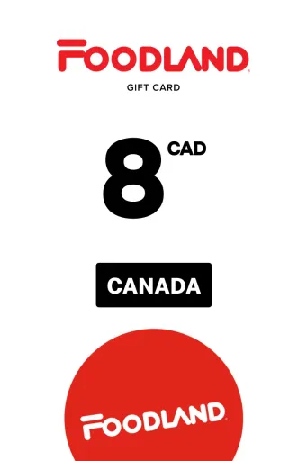 Foodland 8 CAD Gift Card (Canada) - Digital Key