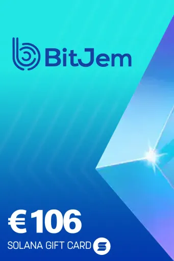 BitJem (SOL) 106 EUR Crypto Gift Card (Global) - Digital Key