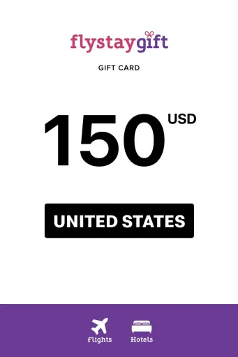Flystay Gift 150 USD Gift Card (United States) - Digital Key