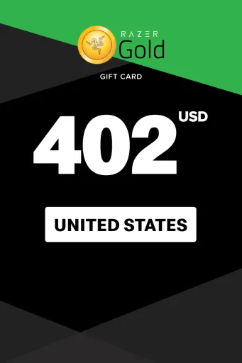 Razer Gold 402 USD Gift Card (United States) - Digital Key