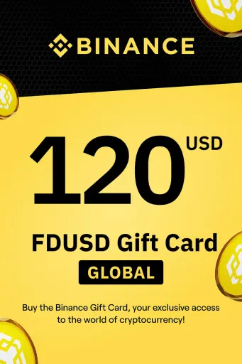 Binance (FDUSD) 120 USD Gift Card (Global) - Digital Key