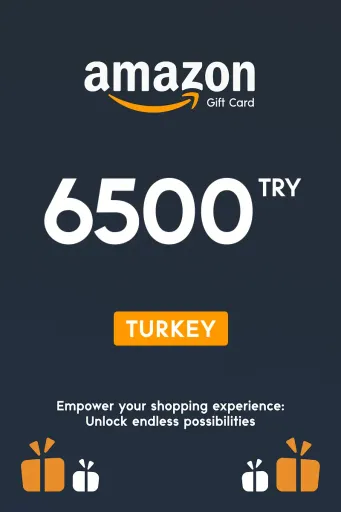 Amazon 6500 TRY Gift Card (Turkey) - Digital Key