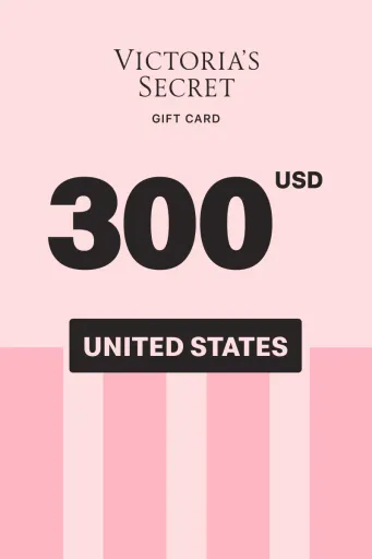 Product Image - Victoria's Secret Pink 300 USD Gift Card (United States) - Digital Key