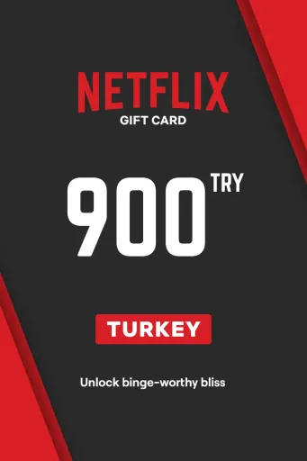 Netflix 900 TRY Gift Card (Turkey) - Digital Key