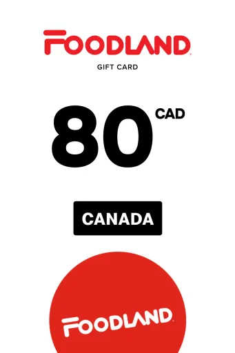 Foodland 80 CAD Gift Card (Canada) - Digital Key