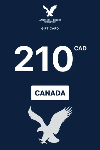 Product Image - American Eagle Outfitters 210 CAD Gift Card (Canada) - Digital Key