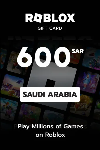 Roblox 600 SAR Gift Card (Saudi Arabia) - Digital Key