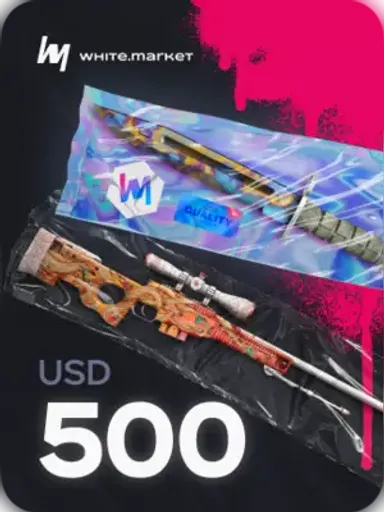 WhiteMarket 500 USD Gift Card (Global) - Digital Key