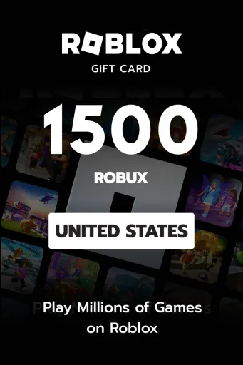 Roblox 1500 Robux (United States) - Digital Key