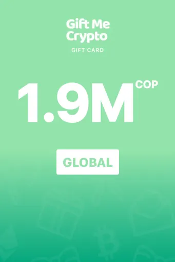 Gift Me Crypto 1900000 COP Gift Card (Global) - Digital Key