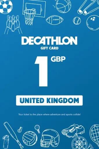 Decathlon 1 GBP Gift Card (United Kingdom) - Digital Key