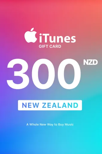 Apple iTunes 300 NZD Gift Card (New Zealand) - Digital Key