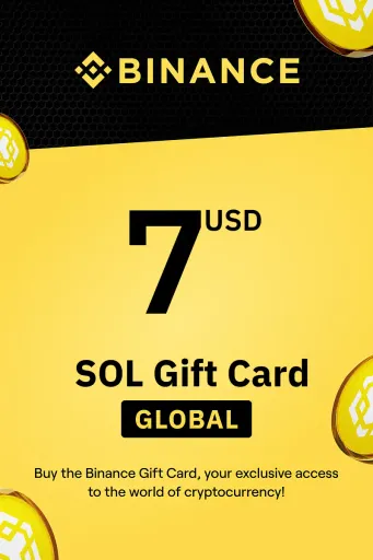Binance (SOL) 7 USD Gift Card (Global) - Digital Key