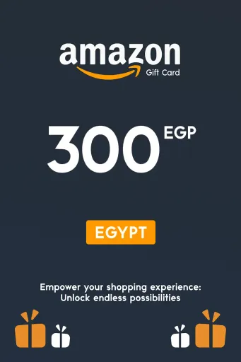Amazon 300 EGP Gift Card (Egypt) - Digital Key