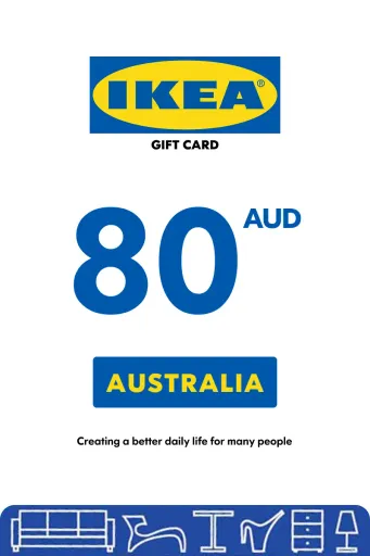 IKEA 80 AUD Gift Card (Australia) - Digital Key