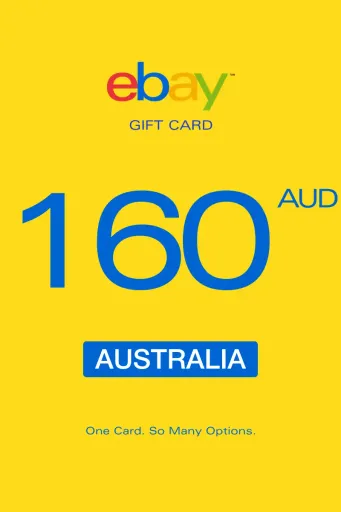 Product Image - eBay 160 AUD Gift Card (Australia) - Digital Key