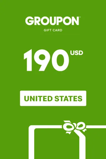 Groupon 190 USD Gift Card (United States) - Digital Key
