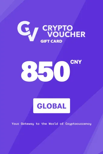 Crypto Voucher 850 CNY Gift Card (Global) - Digital Key