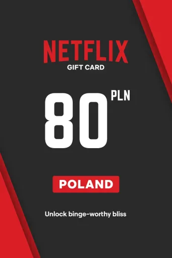 Netflix 80 PLN Gift Card (Poland) - Digital Key