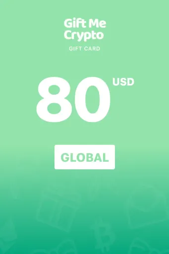 Product Image - Gift Me Crypto 80 USD Gift Card (Global) - Digital Key