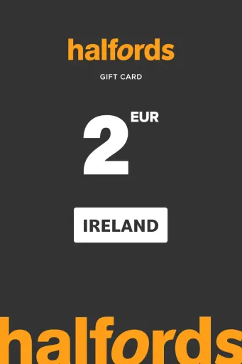 Halfords 2 EUR Gift Card (Ireland) - Digital Key