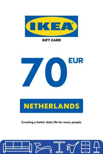 IKEA 70 EUR Gift Card (Netherlands) - Digital Key