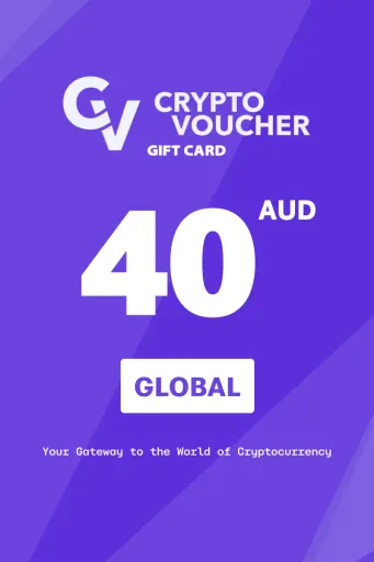 Crypto Voucher 40 AUD Gift Card (Global) - Digital Key