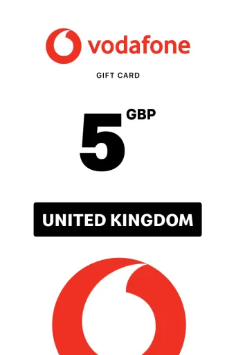 Vodafone 5 GBP Gift Card (United Kingdom) - Digital Key