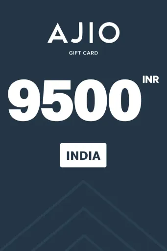 Product Image - AJIO 9500 INR Gift Card (India) - Digital Key