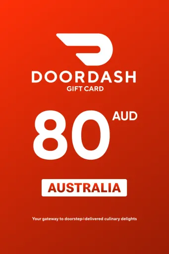 DoorDash 80 AUD Gift Card (Australia) - Digital Key