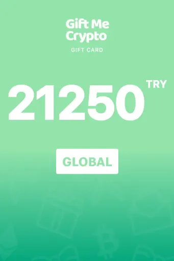 Gift Me Crypto 21250 TRY Gift Card (Global) - Digital Key