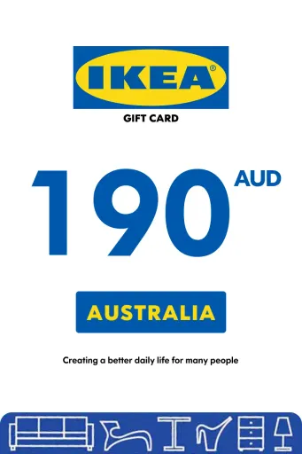 IKEA 190 AUD Gift Card (Australia) - Digital Key
