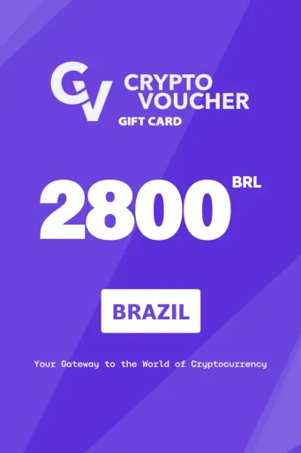 Crypto Voucher 2800 BRL Gift Card (Brazil) - Digital Key