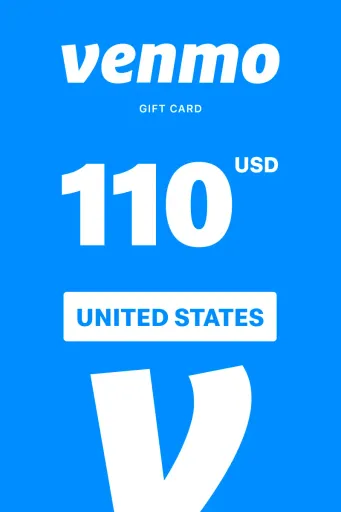Venmo 110 USD Gift Card (United States) - Digital Key