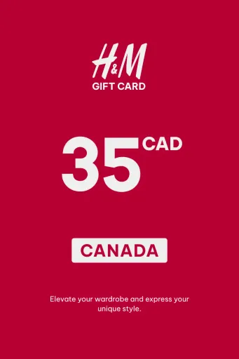 H&M 35 CAD Gift Card (Canada) - Digital Key