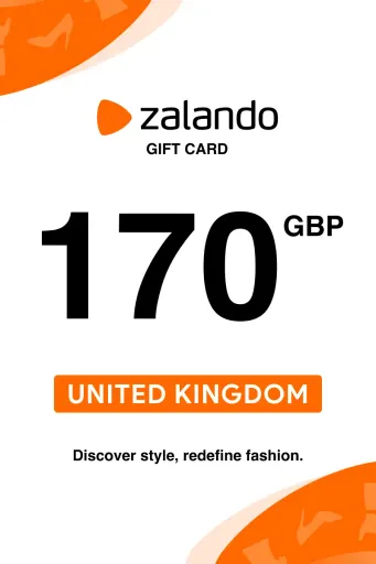 Zalando 170 GBP Gift Card (United Kingdom) - Digital Key