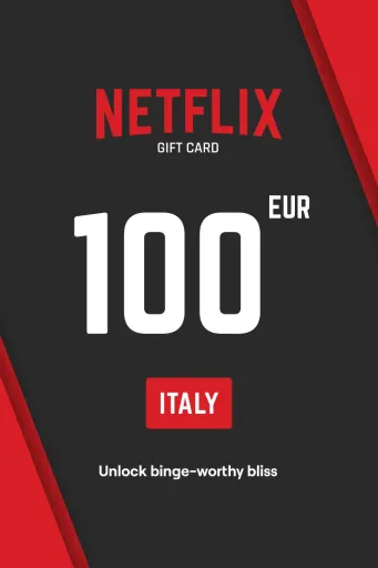 Product Image - Netflix 100 EUR Gift Card (Italy) - Digital Key