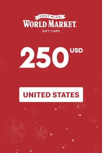 Cost Plus World Market 250 USD Gift Card (United States) - Digital Key