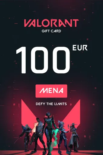 Valorant 100 EUR Gift Card (MENA) - Digital Key