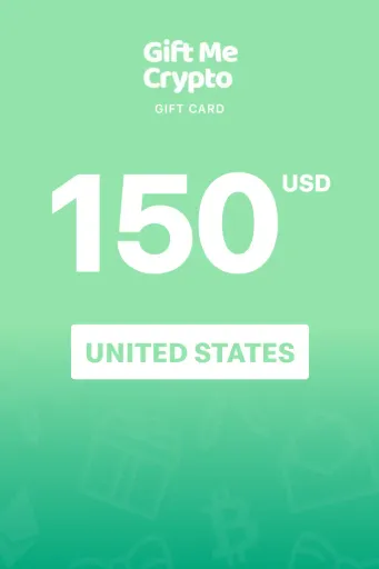 Product Image - Gift Me Crypto 150 USD Gift Card (United States) - Digital Key