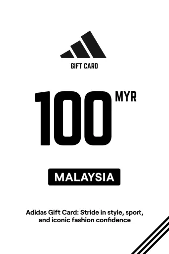 Adidas 100 MYR Gift Card (Malaysia) - Digital Key