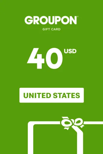 Groupon 40 USD Gift Card (United States) - Digital Key