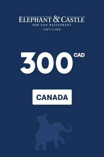Elephant & Castle 300 CAD Gift Card (Canada) - Digital Key