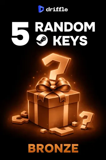 Driffle 5x - Bronze Random Steam Games (PC) - Steam - Digital Key